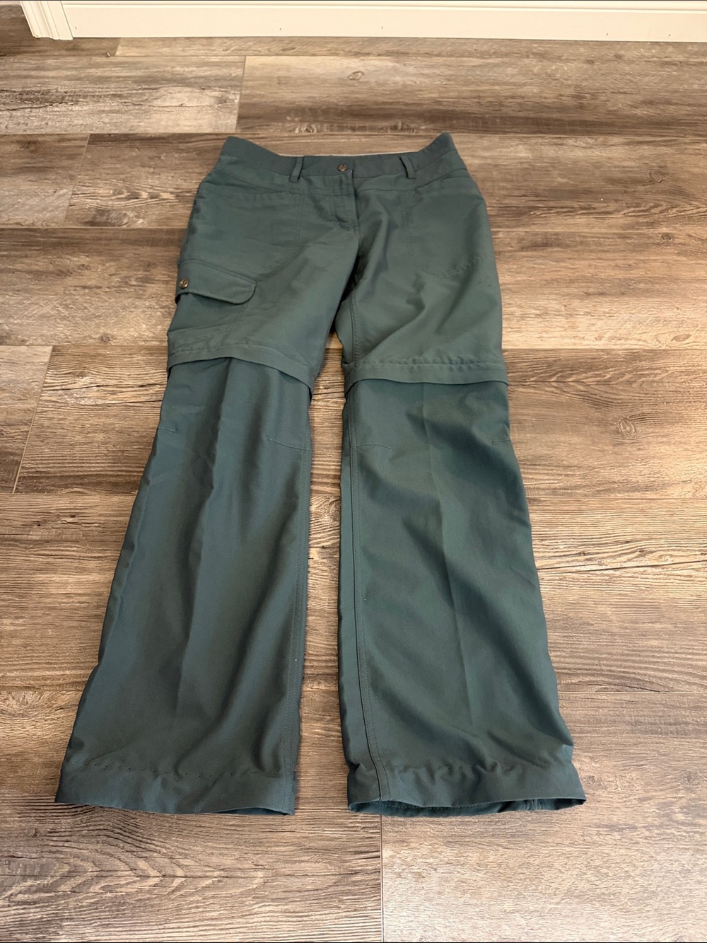 MEC Women's Wide-Leg Convertible Pants in Dark Teal